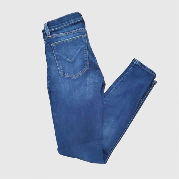 Hudson Krista Super Skinny Ankle Jeans Women's 29 Mid Rise Stretch Denim 30x29 - Picture 4 of 9
